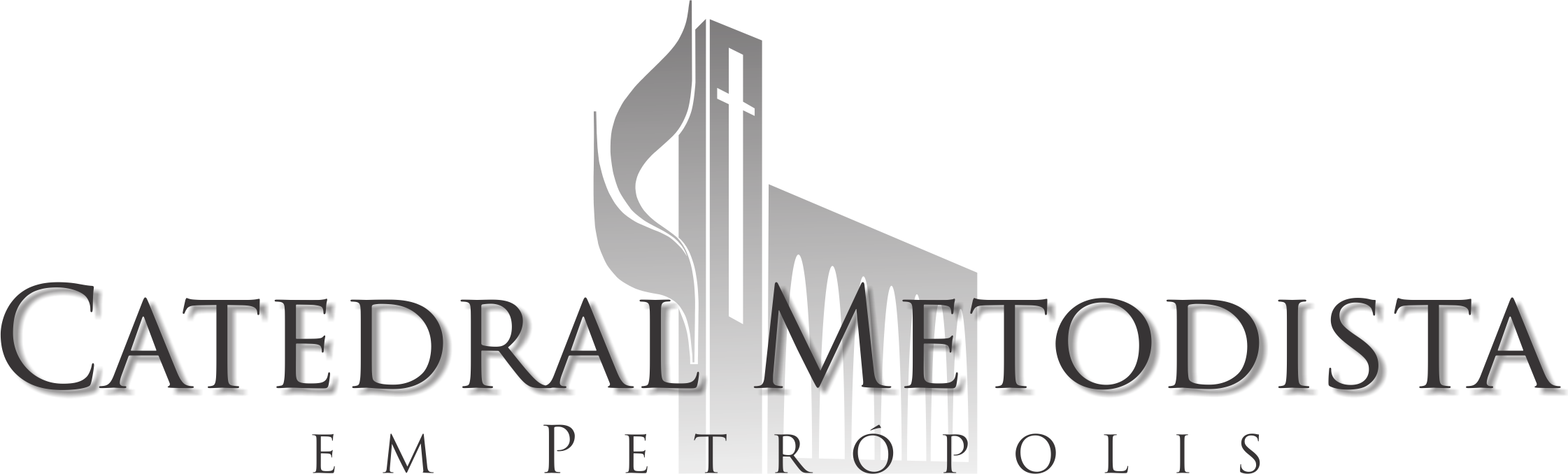 Logomarca da Catedral Metodista em Petrópolis, conhecida como CMP Igreja em Movimento, que tem Ewander Macedo como pastor titular. CMP Igreja em Movimento realiza a supervisão das suas células com o aplicativo célula.in.